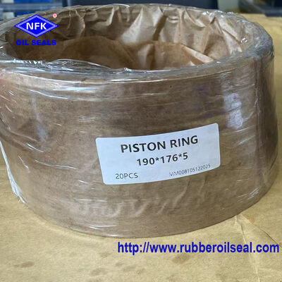Premium 190x176x5T Heavy Duty Steel Piston Seal Ring for High Performance Ship Motor Repair