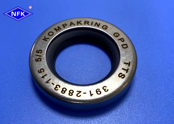 Thép + PTFE vật liệu Gear máy bơm P-51 Oil Seal 32.76 * 50.8 * 8.74 mm Kích thước cao áp Skeleton Oil Seal