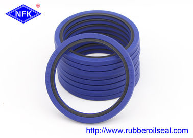 DINGZING Buffer Seal Hydraulic D-10 45*55.7*3 TPU/8L95+PA Blue Hydraulic Shock-Absorb Precision Seal Ultra-Durable