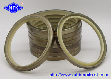 DINGZING Dust Seal Ring ME-2 80*94*8 95A TPU/8L95+SPCC Beige Industrial Precision Dust-Proof High-Durability Seal