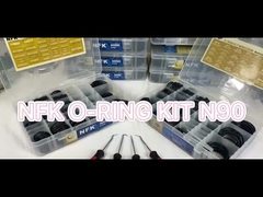Đen 396pcs O Ring Seal Box cho máy đào Hydraulic Assortment Kit