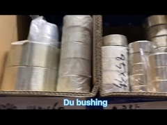 Chống nhiệt độ cao Không có chamfer Không có dầu trượt Bush Fan Bushing DU Bushing