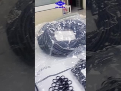 Vòng chữ O cao su Nhật Bản bán sỉ chất lượng cao, màu đen NBR, dùng làm kín cho ngành xây dựng